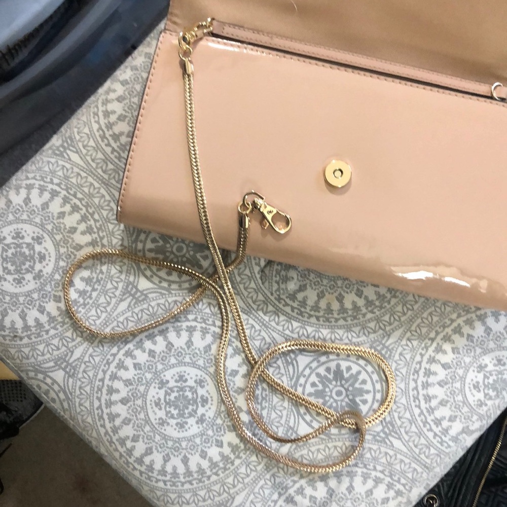 Aldo Beige & Gold Clutch NWT - Picture 6 of 6